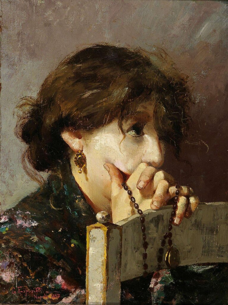 Woman Praying, by Gaetano Esposito