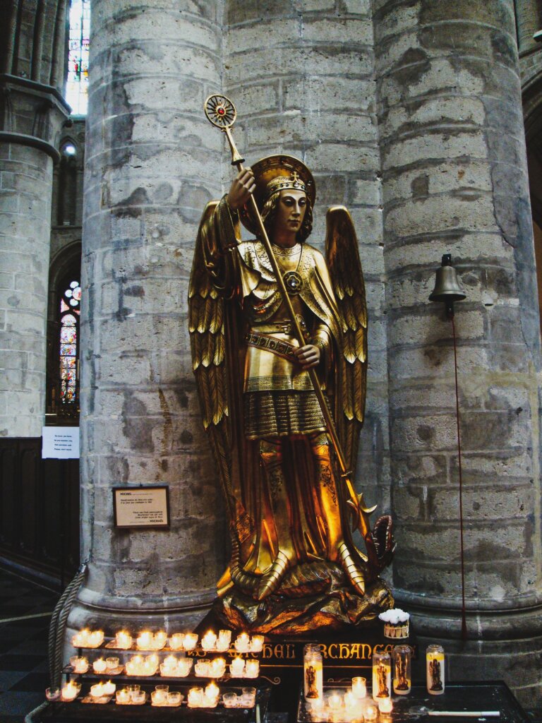 St. Michael statue
