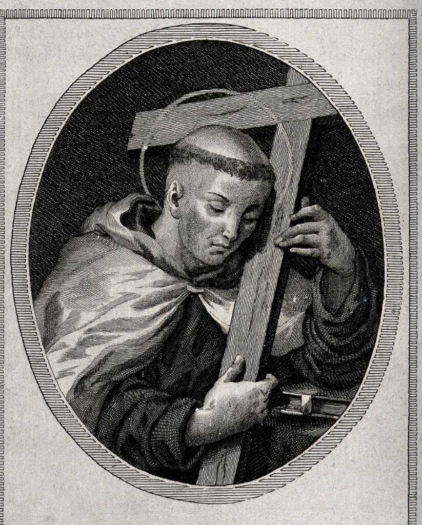 Saint John Joseph of the Cross. Engraving by Alessandri after P.A. Novelli. Credit: Wellcome Library, London CC BY 4.0 