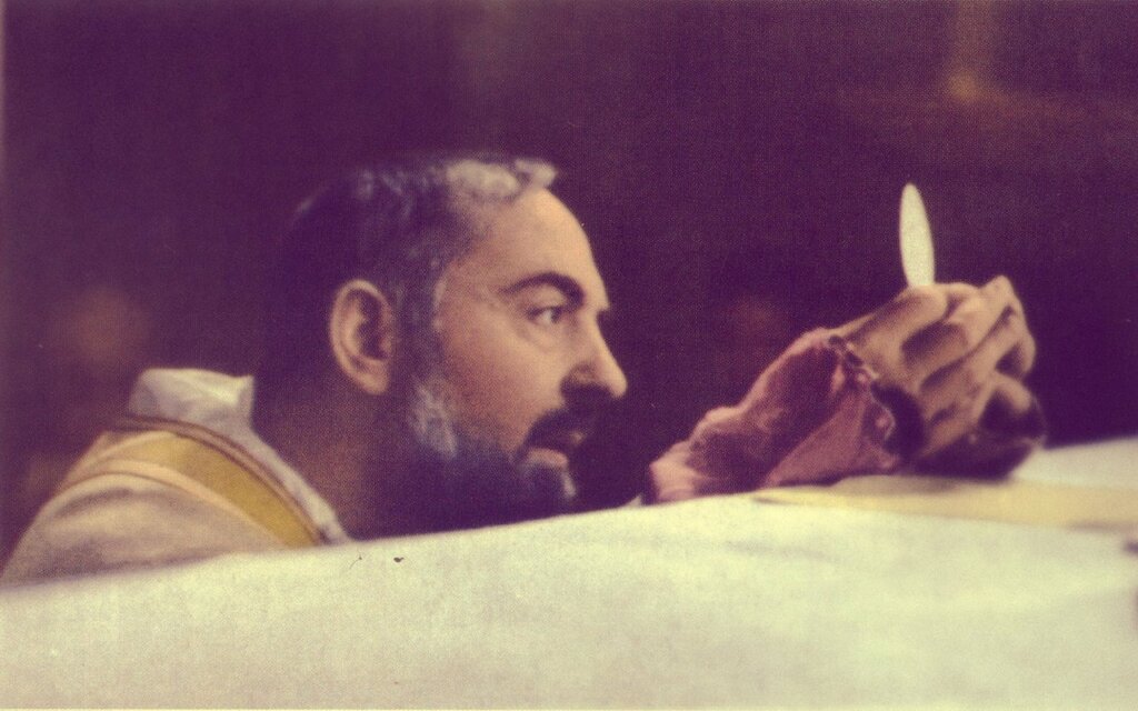 Padre Pio at Consecration