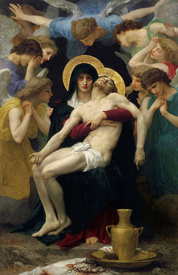 Pieta by William Adolphe Bouguereau, 1876