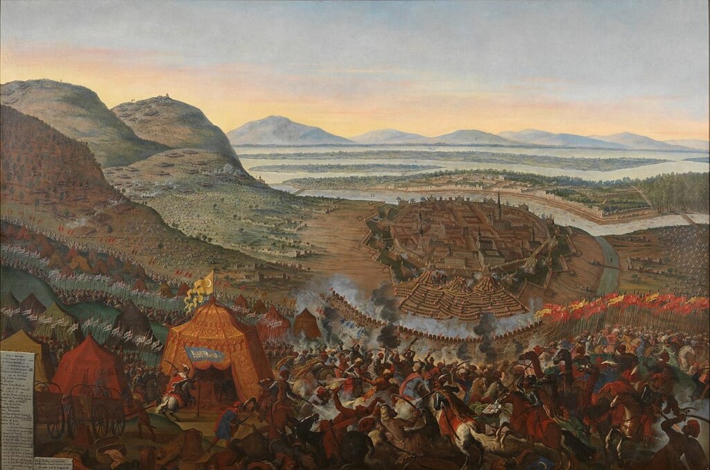 The Battle of Lepanto of 1571 by Andries van Eertvelt