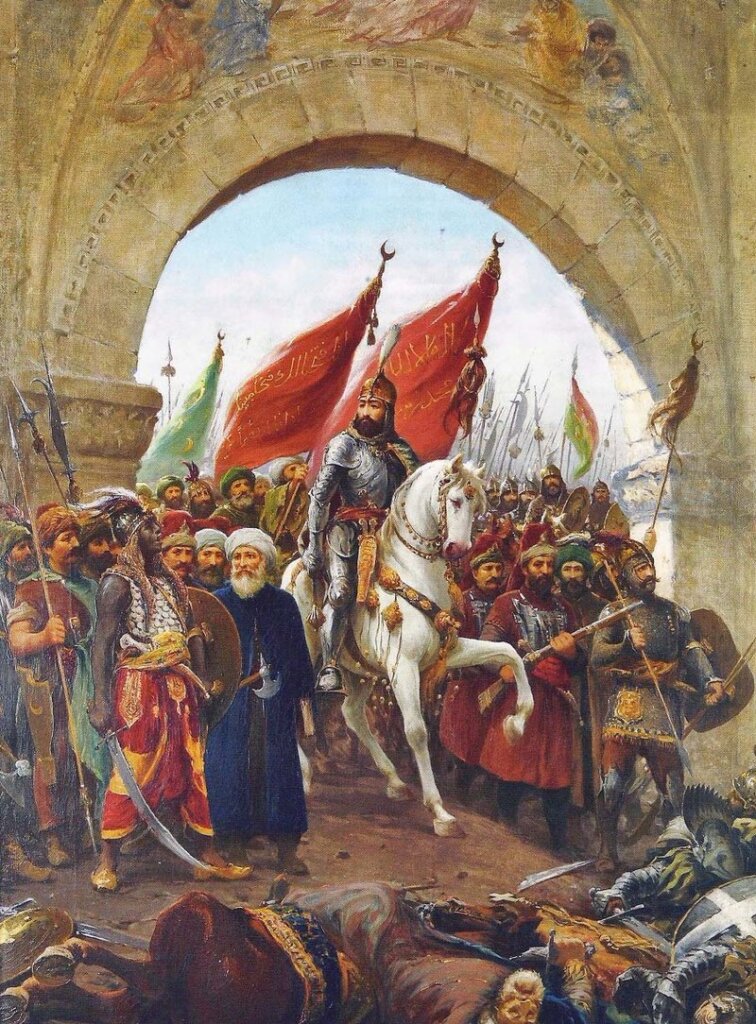 Mehmed II, Entering to Constantinople by  Fausto Zonaro