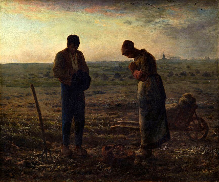 The Angelus (painting) by Jean-François Millet 
