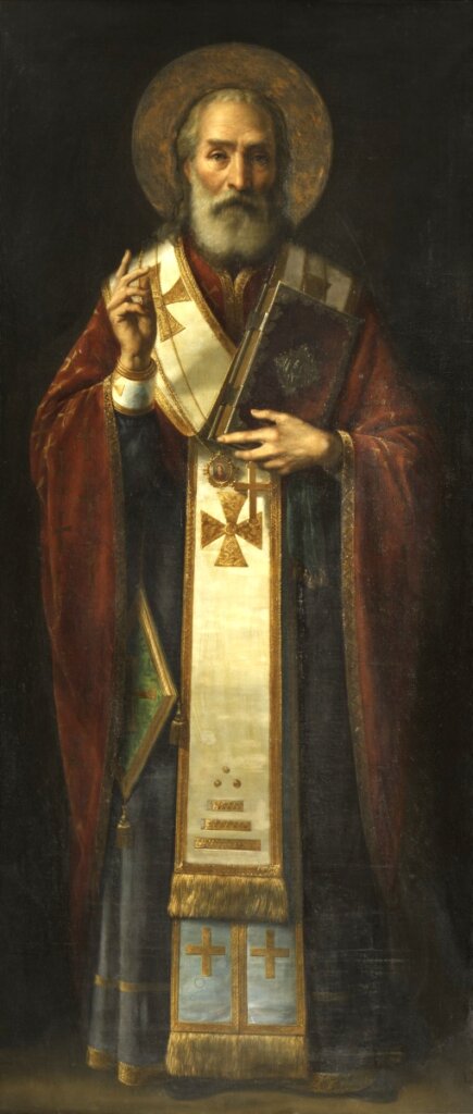 St. Nicholas by Uroš Predić
