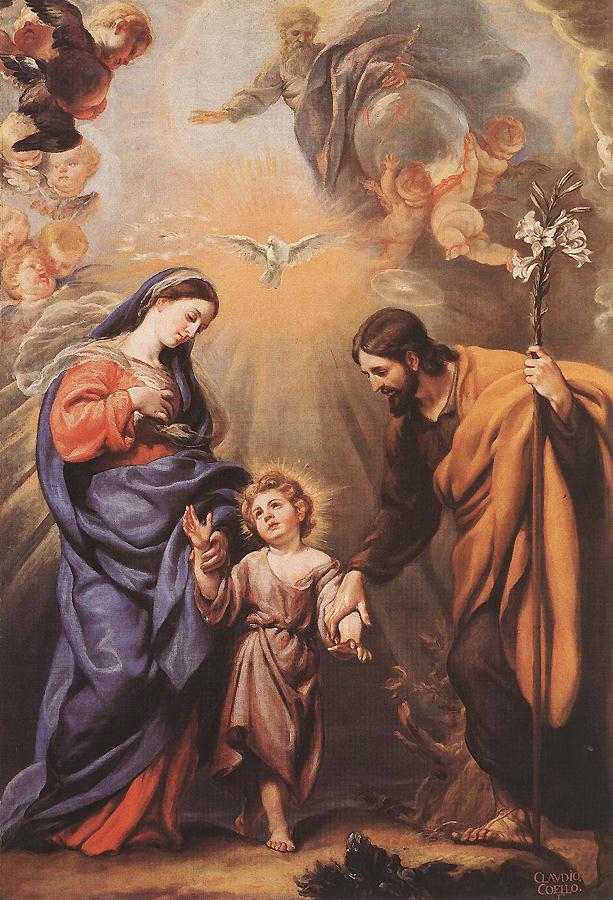 The Holy Family by Claudio Coello