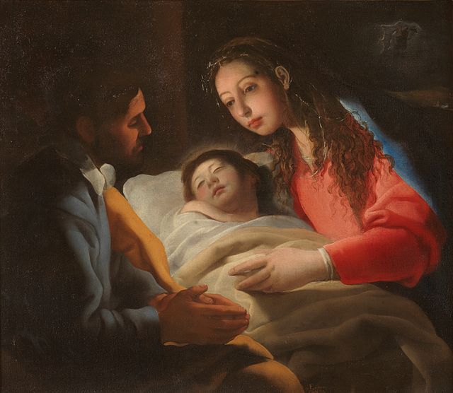 The Nativity by Eugenio Cajes