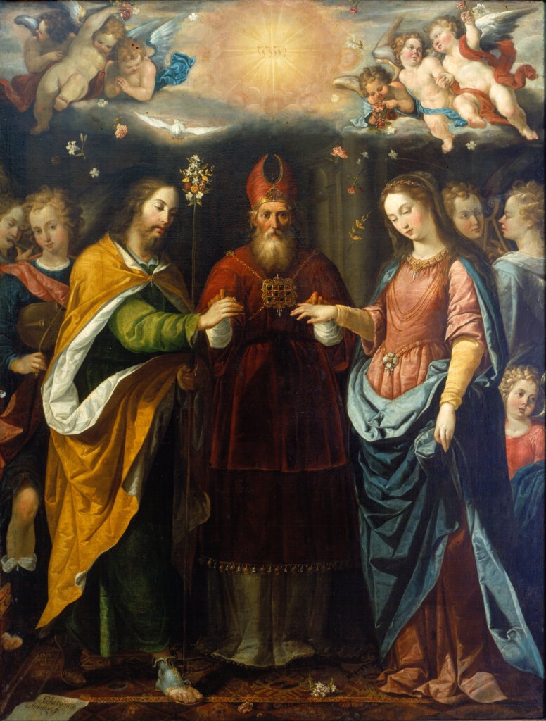 Betrothal of the Virgin by Sebastian Lopez de Arteaga