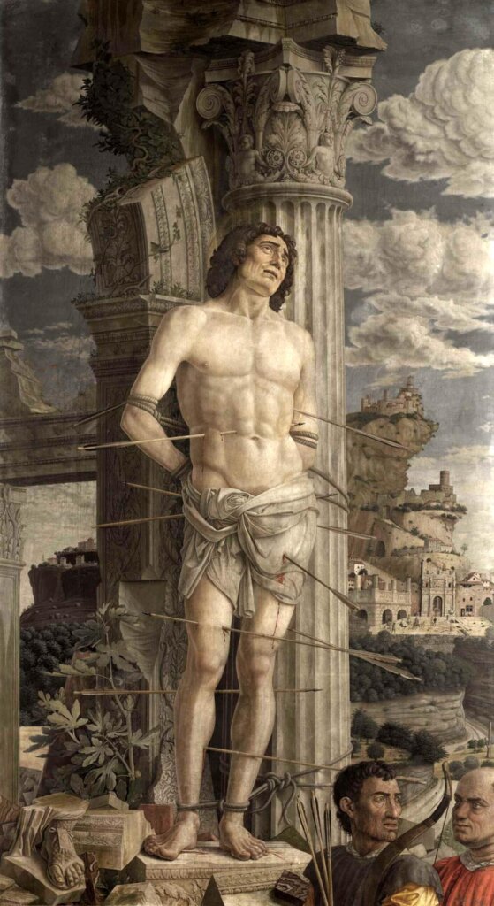 St. Sebastian by Andrea Mantegna 1480