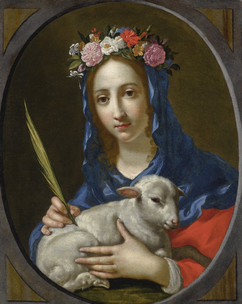 St. Agnes by Cesare Dandini
