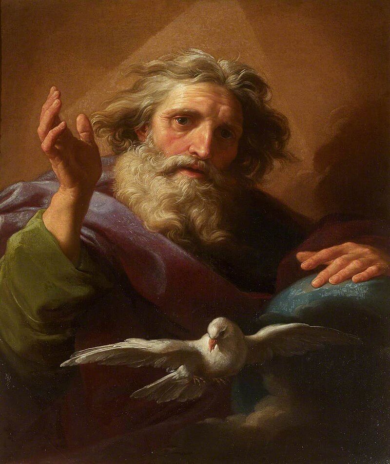 God the Father and the Holy Spirit by Pompeo Batoni

