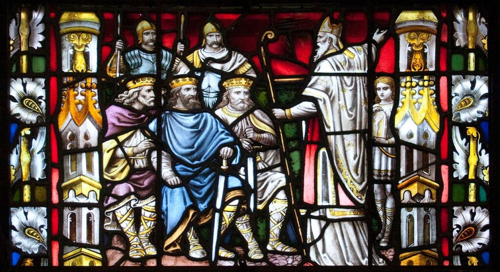 St. Patrick Preaching to the Kings. Carlow Cathedral. Photo credit: Andreas F. Borchert. CC BY-SA 4.0