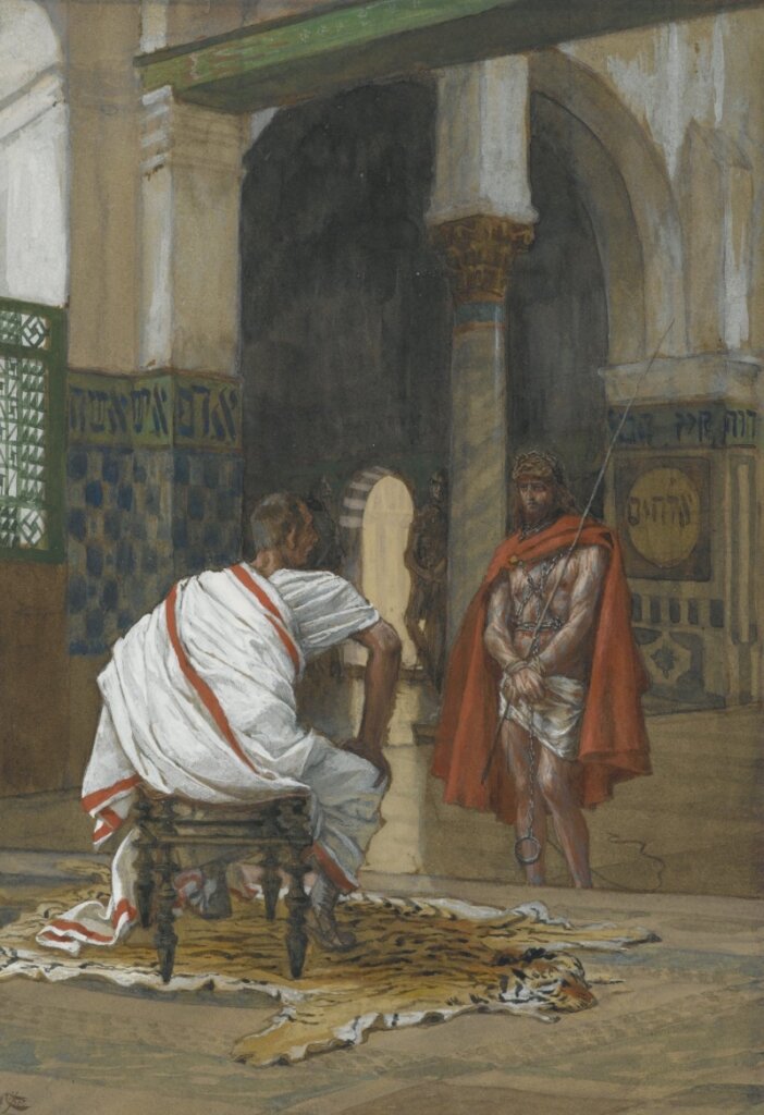 Jesus Before Pilate by James Tissot