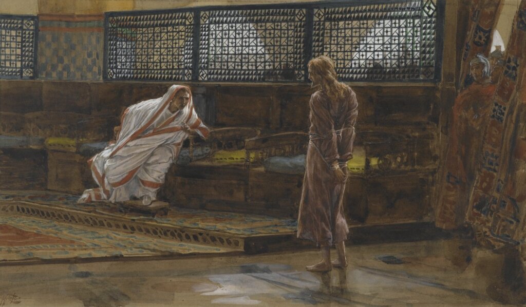 Jesus Before Herod, by James Tissot