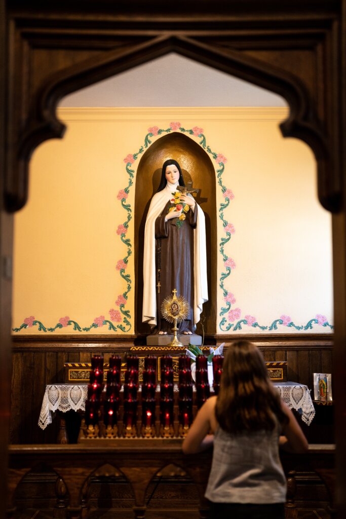 St. Therese of Lisieux alcove