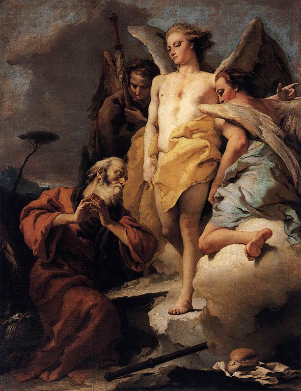 Giovanni Battista Tiepolo - Abraham and the Three Angels