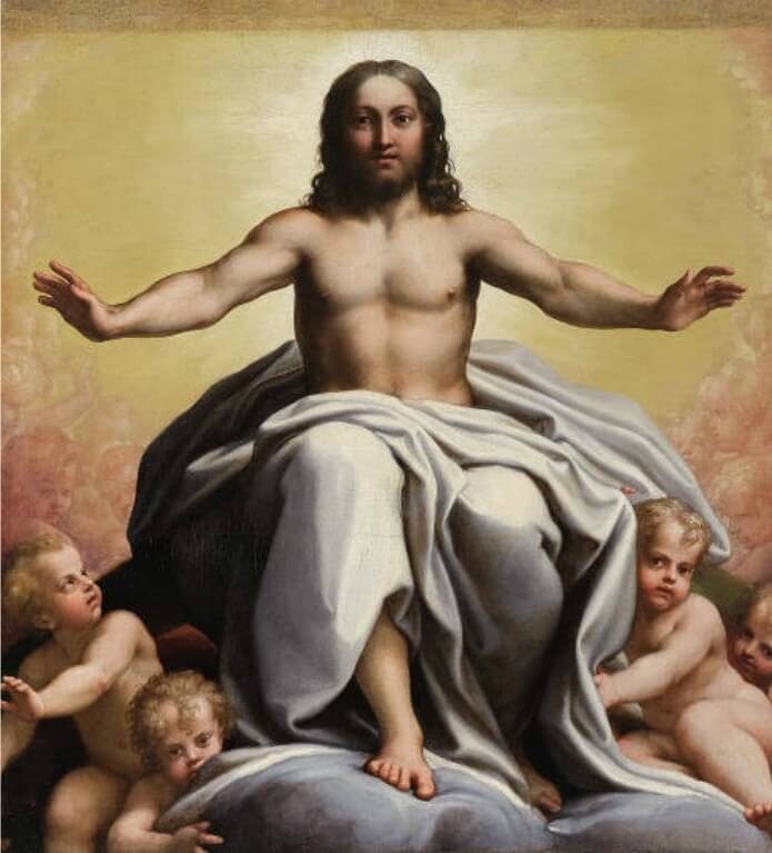 Christ In Glory - Correggio - Pinacoteca Vaticana