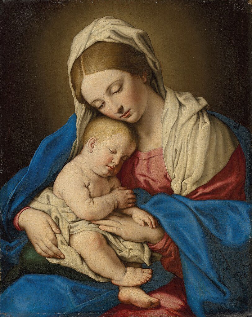 Madonna and Child by Giovanni Battista Salvi da Sassoferrato