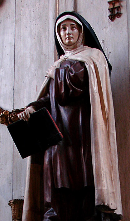 St. Teresa of Avila statue, cathédrale d'Auch