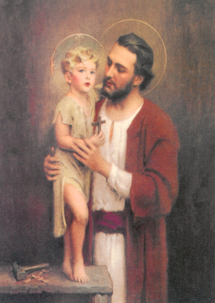 St. Joseph and the Child Jesus by Charles Bosseron Chambers