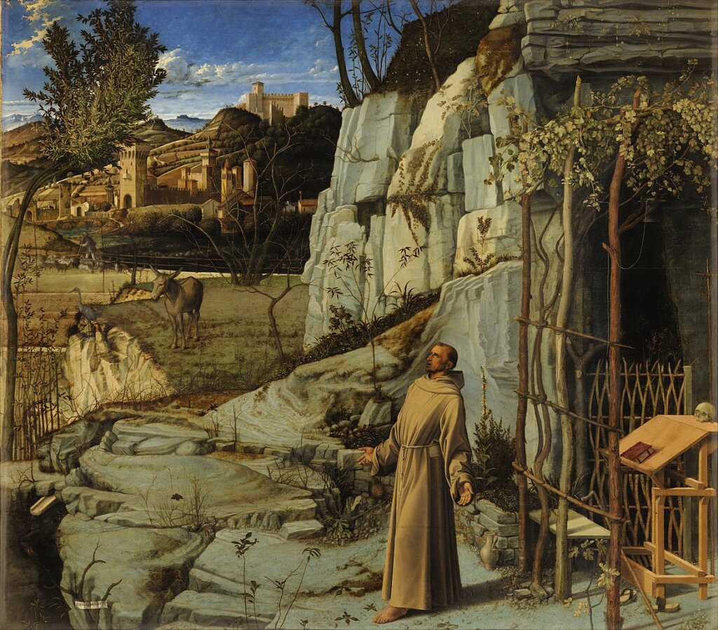 Saint Francis in the Desert by Giovanni Bellini 