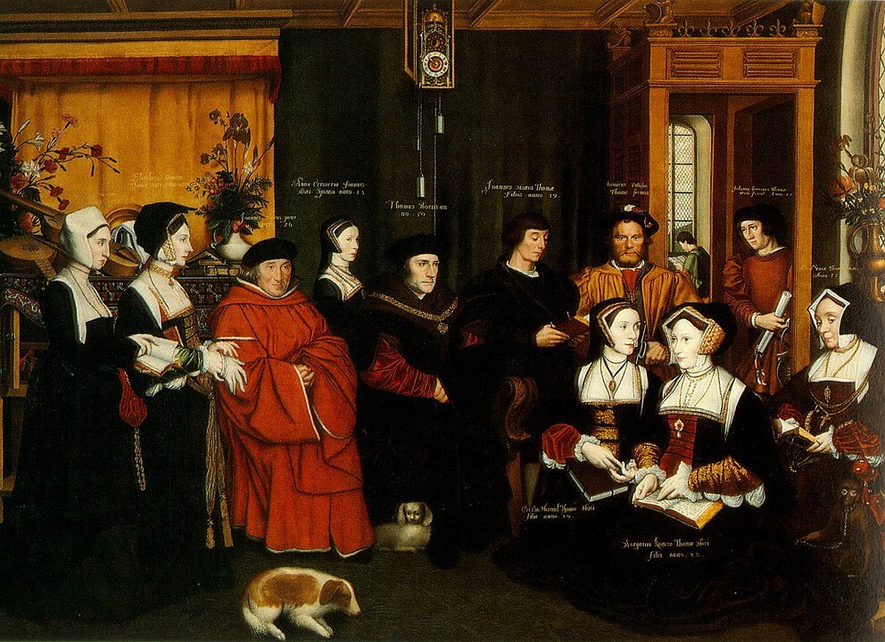 The Family of Sir Thomas More by Rowland Lockey